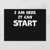 ことわざおもしろいいけなおもしろい皮肉ジョークのギフト ポストカード (正面)