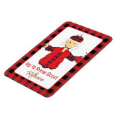 ことわざおもしろいウィンタークルーズアラスカンバケーションスノー マグネット (左側)