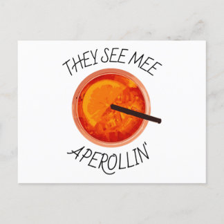 ことわざおもしろいカクテルバケーションサマードリンクイタリア ポストカード