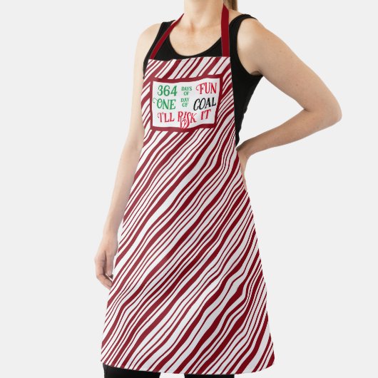 ことわざおもしろいクリスマス エプロン (インサイチュ)