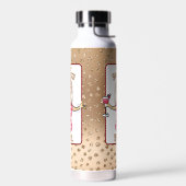 ことわざおもしろいスナーキー漫画レディーバケーション ウォーターボトル (左面)