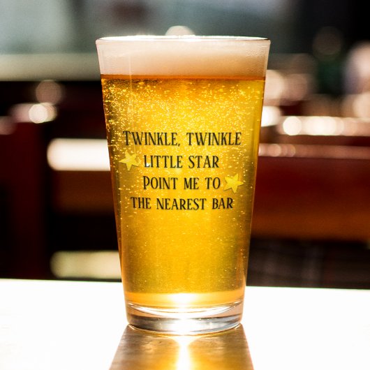 ことわざおもしろいビール飲料用ガラスピントグリッター タンブラーグラス