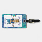 ことわざおもしろいマンガのトロピカルクルーズ ラゲッジタグ (正面横)