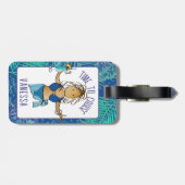 ことわざおもしろいマンガのトロピカルクルーズ ラゲッジタグ (裏面横)