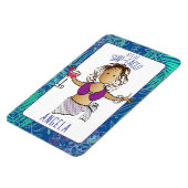 ことわざおもしろいマンガトロピカルfor Herクルーズドア マグネット (左側)