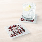 ことわざおもしろいレッドプレイドチスザシーズンホリデースノー ガラスコースター (アングル)