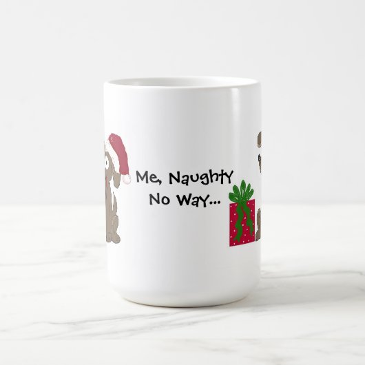 ことわざおもしろい付き漫画の犬 コーヒーマグカップ (中央)