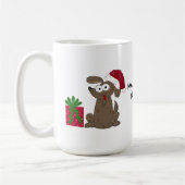 ことわざおもしろい付き漫画の犬 コーヒーマグカップ (左)