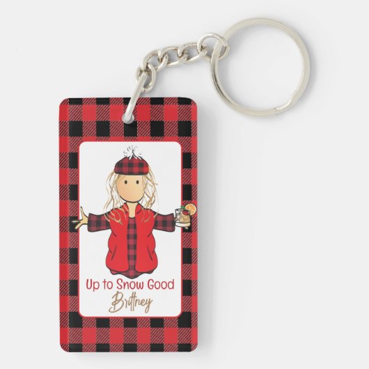 ことわざおもしろい女漫画コールドウェザークルーズ キーホルダー (裏面)