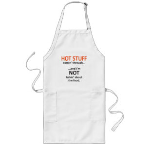 ことわざおもしろいBBQエプロン ロングエプロン