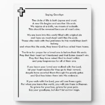 ことわざさようなら8x10卓上フォトプラーク