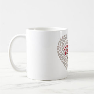 ことわざのコーヒーマグ"あなたは私に世界を豆" コーヒーマグカップ