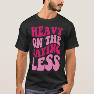 ことわざの少ないアパレルGroovy女性に重い Tシャツ