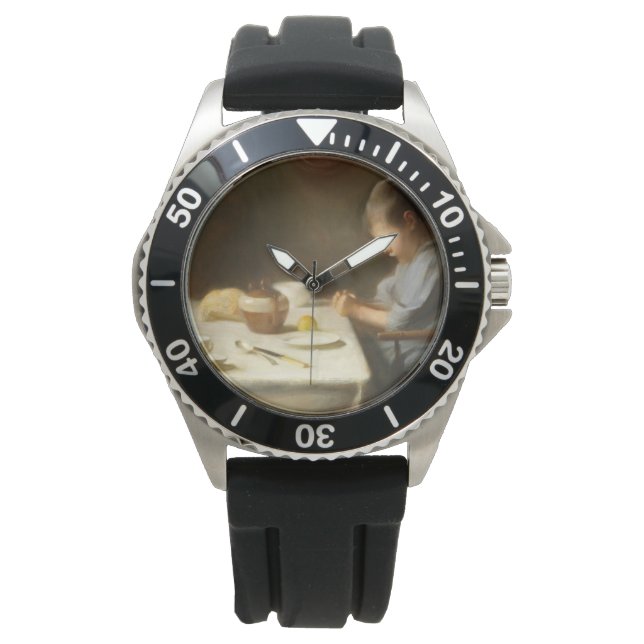 ことわざの恵祈み 腕時計 (正面)