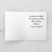 ことわざの聖降誕祭お前は特別だ シーズンカード (内部)