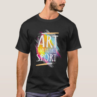 ことわざやる気を起こさせるアートは私のお気に入りのスポーツマンW Tシャツ