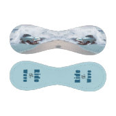 ことわざやる気を起こさせるヴィンテージアクアカーライディングウェーブズ 野球ボール (パネル)