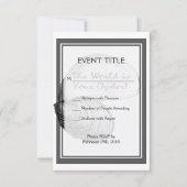 ことわざを用いるカキ貝は"世界あなたのです 出欠カード (正面)