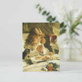 ことわざアワー祈りの言葉ズサスペンスチャールズバートン理容師 ポストカード (スタンド正面)