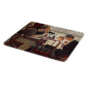 ことわざグレースバイノーマンロックウェル カッティングボード (角)