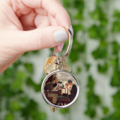 ことわざグレースバイノーマンロックウェル キーホルダー (手)