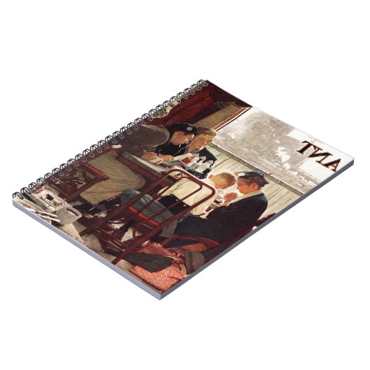 ことわざグレースバイノーマンロックウェル ノートブック (左側)