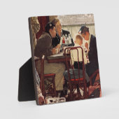 ことわざグレースバイノーマンロックウェル フォトプラーク (正面)