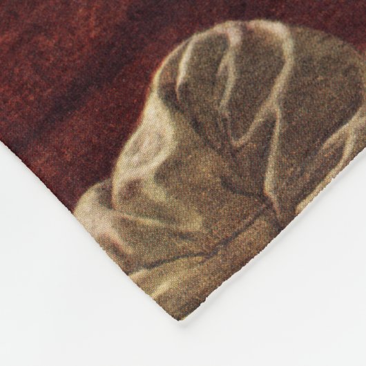 ことわざグレースバイノーマンロックウェル フリースブランケット (角)