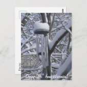 ことわざハイウィスコンシンスノーウィー・キムズ ポストカード (正面/裏面)