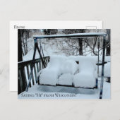 ことわざハイウィスコンシンスノーデイ ポストカード (正面/裏面)