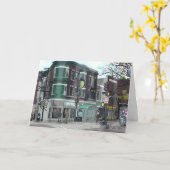 ことわざハイウィスコンシン州マディソン カード (黄色い花)