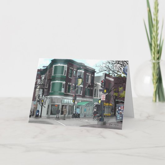 ことわざハイウィスコンシン州マディソン カード (正面)