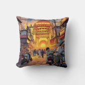 ことわざハローインド | コルカタ クッション (正面)