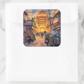 ことわざハローインド | コルカタ スクエアシール (バッグ)