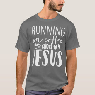 ことわざランニングズオンコーヒーイエスキュート宗教コーヒー Tシャツ