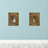 ことわざ前向きヴィンテージルックバードハウズベリー (ウッドフロア)