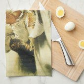 ことわざ当社祈りの言葉サスペンスチャールズバートン理容師 キッチンタオル (四つ折り)