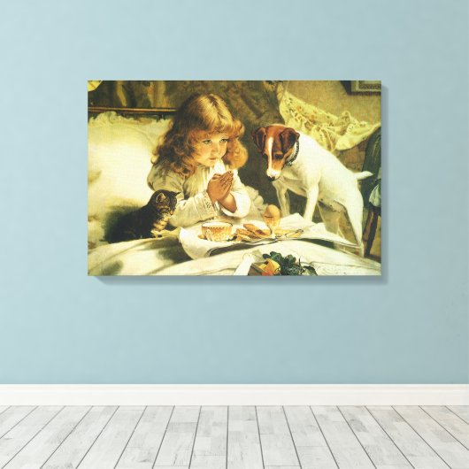 ことわざ当社祈りの言葉サスペンスチャールズバートン理容師 キャンバスプリント (インサイチュ (ウッドフロア))