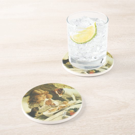 ことわざ当社祈りの言葉サスペンスチャールズバートン理容師 コースター (側面)