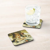 ことわざ当社祈りの言葉サスペンスチャールズバートン理容師 コースター (右側)