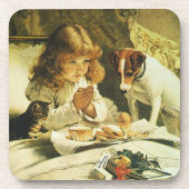 ことわざ当社祈りの言葉サスペンスチャールズバートン理容師 コースター (正面)