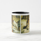 ことわざ当社祈りの言葉サスペンスチャールズバートン理容師 マグカップ (中央)