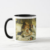 ことわざ当社祈りの言葉サスペンスチャールズバートン理容師 マグカップ (左)