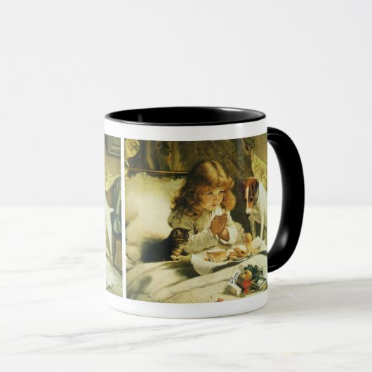 ことわざ当社祈りの言葉サスペンスチャールズバートン理容師 マグカップ (正面右)