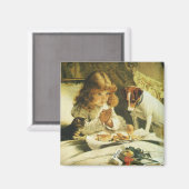 ことわざ当社祈りの言葉サスペンスチャールズバートン理容師 マグネット (正面/裏面)