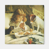 ことわざ当社祈りの言葉サスペンスチャールズバートン理容師 マグネット (正面)