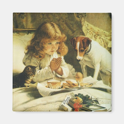 ことわざ当社祈りの言葉サスペンスチャールズバートン理容師 マグネット (正面)