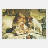 ことわざ当社祈りの言葉サスペンスチャールズバートン理容師 ラッピングペーパーシート (正面3)