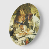 ことわざ当社祈りの言葉サスペンスチャールズバートン理容師 ラージ壁時計 (傾斜)