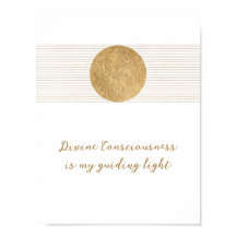 ことわざ感動的ゴールデンサンスピリチュアルポスター